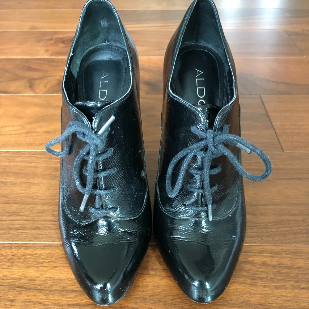Aldo Oxford High Heel Booties